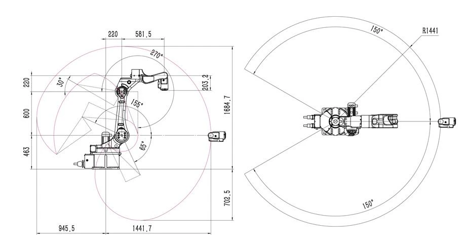 travel-range-of-mig-welding-robot-RJH605E